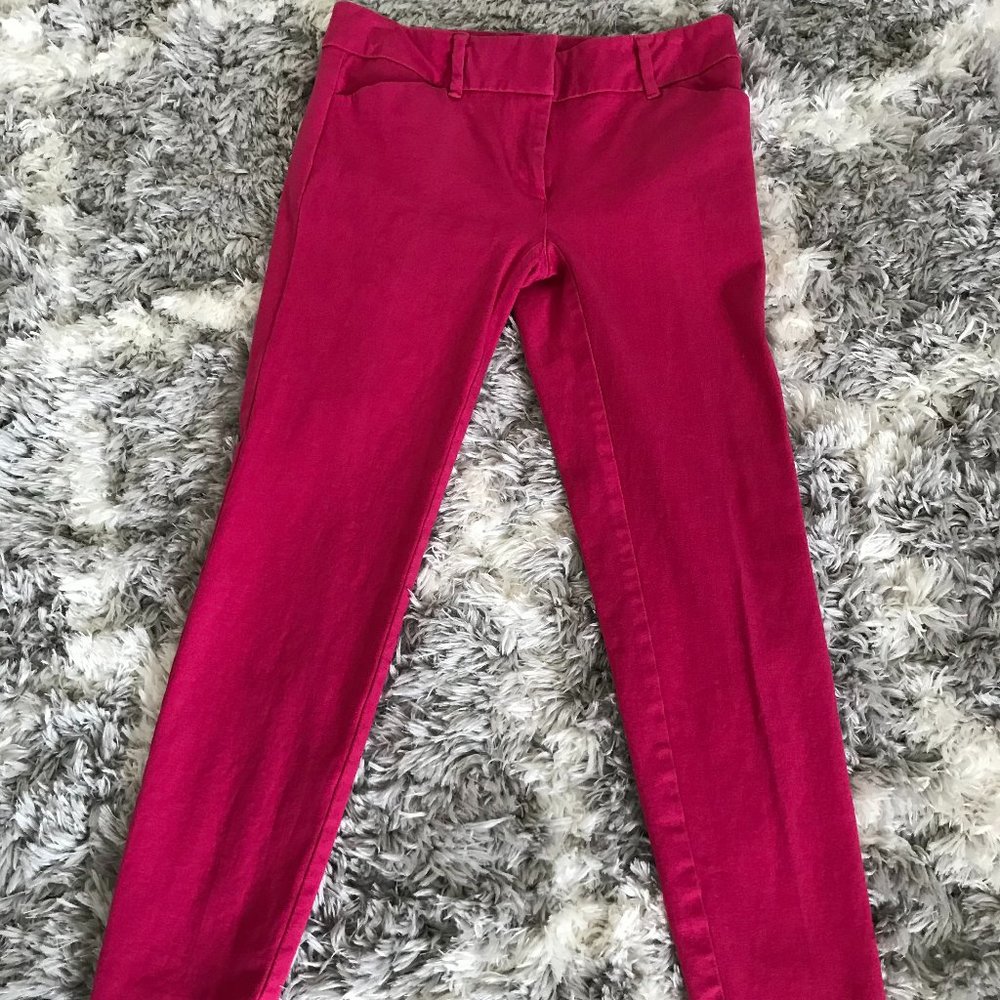 Fun Pink Capri's/ Ankle Pants - size 0
